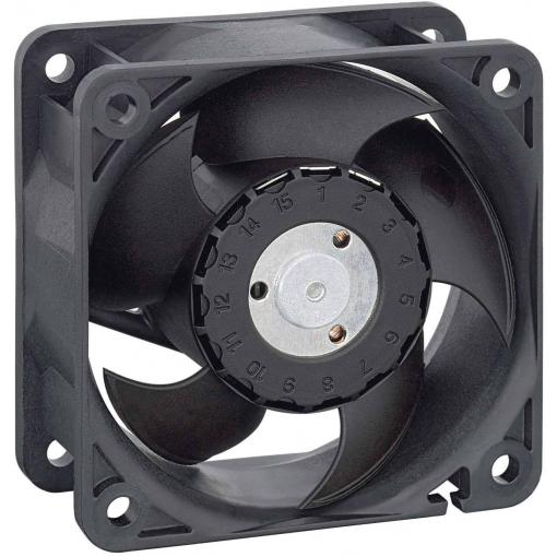 EBM Papst 624 L axiální ventilátor, 24 V/DC, 21 m³/h, (d x š x v) 25 x 60 x 60 mm, 9292207005