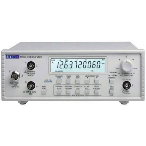 Aim TTi TF960 čítač frekvence 0.001 Hz - 6 GHz