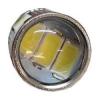 LED žárovka Ba15S 10-30V, 33× SMD5730, bílá 6000K