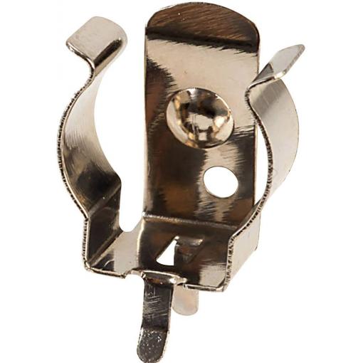 TRU COMPONENTS 18-3704 bateriový kontakt 1x AAA montáž THT (d x š x v) 6.5 x 11 x 12.2 mm