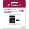 Transcend High Endurance 350V paměťová karta microSDXC 128 GB Class 10, UHS-I vč. SD adaptéru
