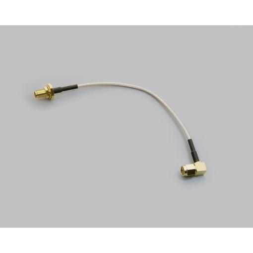 BKL Electronic 0409123 HF adaptér SMA zásuvka - SMA zástrčka 30.00 cm 1 ks