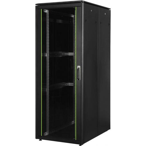 Digitus DN-19 42U-8/12-1B 19 skříň pro datové sítě (š x v x h) 800 x 2053 x 1200 mm 42 U černá, černá (RAL 9005)