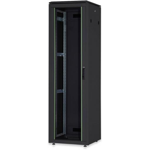 Digitus DN-19 26U-6/6-B-1 19 skříň pro datové sítě (š x v x h) 600 x 1342 x 600 mm 26 U černá (RAL 9005), černá