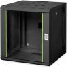 Digitus DN-19 12-U-3-SW 19 nástěnná rozváděcí skříň (š x v x h) 600 x 643 x 600 mm 12 U černá, černá (RAL 9005)