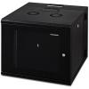 Digitus DN-19 12-U-3-SW 19 nástěnná rozváděcí skříň (š x v x h) 600 x 643 x 600 mm 12 U černá, černá (RAL 9005)