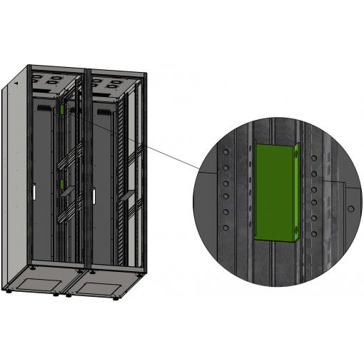 Digitus DN-19 BGL-1 19 palec montážní příslušenství kov, stříbrná