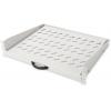 Digitus DN-19-TRAY-2-450 19 palec přístrojová police pro datové skříně 2 U Vhodné pro hloubku skříně: od 450 mm šedá, šedobílá (RAL 7035)