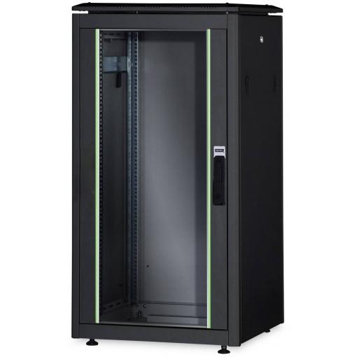 Digitus DN-19 26U-6/10-B-1 19 skříň pro datové sítě (š x v x h) 600 x 1342 x 1000 mm 26 U černá, černá (RAL 9005)