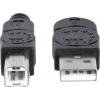 Manhattan USB kabel USB 2.0 USB-A zástrčka, USB-B zástrčka 5.00 m černá 337779