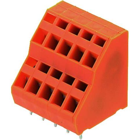Weidmüller 1782510000 dvojřadá svorka 1.5 mm² Pólů 28 oranžová 10 ks