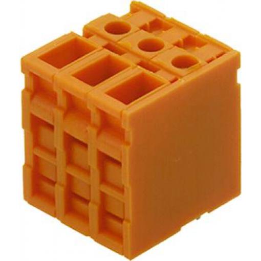 Weidmüller 1786200000 šroubová svorkovnice 4 mm² Pólů 3 oranžová 100 ks