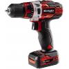 Einhell TE-CD 12/1 Li (1x2,0Ah) aku vrtací šroubovák, 12 V, 2 Ah Li-Ion vč. nabíječky, akumulátor, 4513590