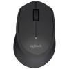 Logitech M280 optická myš, přenos bezdrátový, 3 tlačítko, 1000 dpi, černá