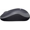 Logitech M185 optická myš, přenos bezdrátový, 3 tlačítko, 1000 dpi, šedá