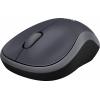 Logitech M185 optická myš, přenos bezdrátový, 3 tlačítko, 1000 dpi, šedá