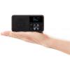 Sangean Genuine Mini DDR-7 A500421 stolní rádio, DAB+, FM, AUX, Bluetooth, tmavě hnědá