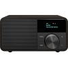 Sangean Genuine Mini DDR-7 A500421 stolní rádio, DAB+, FM, AUX, Bluetooth, tmavě hnědá