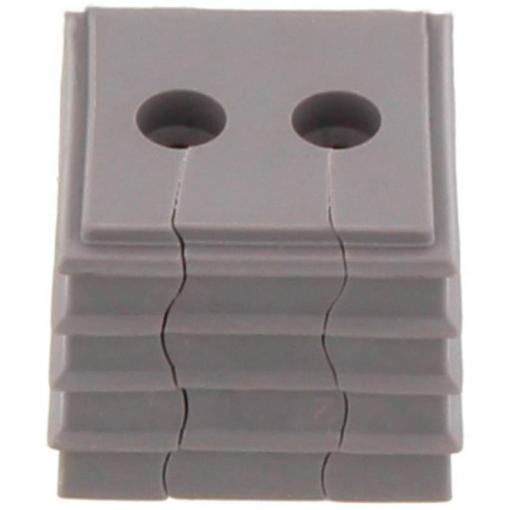 Weidmüller CABTITE SE 2/4-5 SML GY těsnící vložka Průměr svorky (max.) 5 mm TPE světle šedá 10 ks