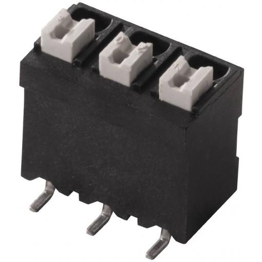 Weidmüller 1473580000 šroubová svorkovnice 1.5 mm² Pólů 3 černá 180 ks