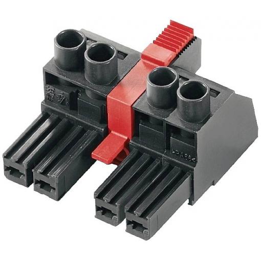Weidmüller BVZ zásuvkový konektor na kabel 4, rozteč 7.62 mm, 1312730000, 32 ks