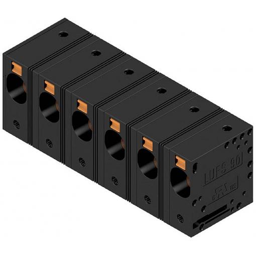 Weidmüller 2500660000 pružinová svorkovnice 16 mm² Pólů 6 černá 10 ks