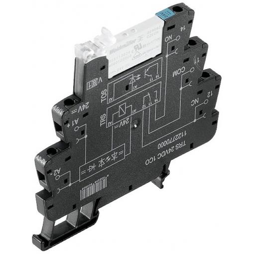 Weidmüller TRS 24VDC 1CO C1D2 reléový modul, 24 V/DC, 6 A, 1 přepínací kontakt, 10 ks