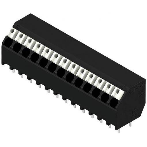 Weidmüller 2087710000 šroubová svorkovnice 1.5 mm² Pólů 13 černá 190 ks