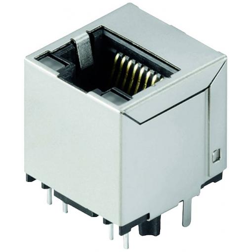 Weidmüller RJ45G R1V 1.9N4YG/YG TY 2562170000 zásuvka, vestavná vertikální Počet pólů 10 stříbrná, černá 240 ks
