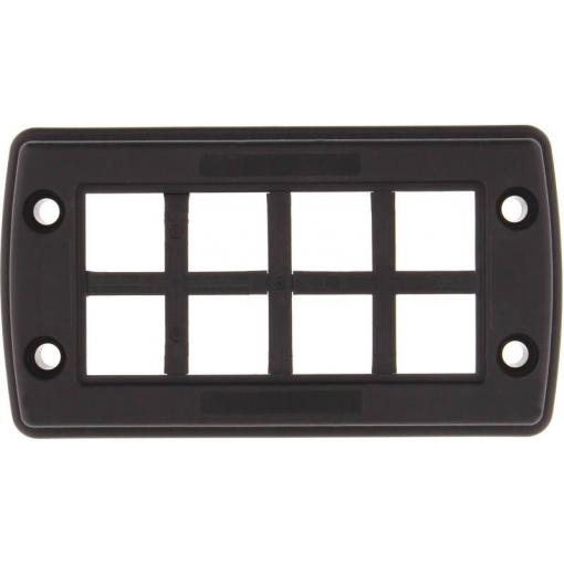 Weidmüller CABTITE FR 16/8 BK SET 2583740000 Rámy (d x š x v) 19.6 x 126 x 70 mm polyamid (zesílený skleněným vláknem) sytě černá 1 ks