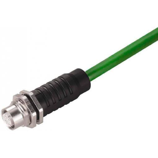 Weidmüller SAIBC-WDF-D-PN-6.5-C5 upravený zástrčkový konektor pro senzory - aktory, 1380670000, piny: 4, 1 ks
