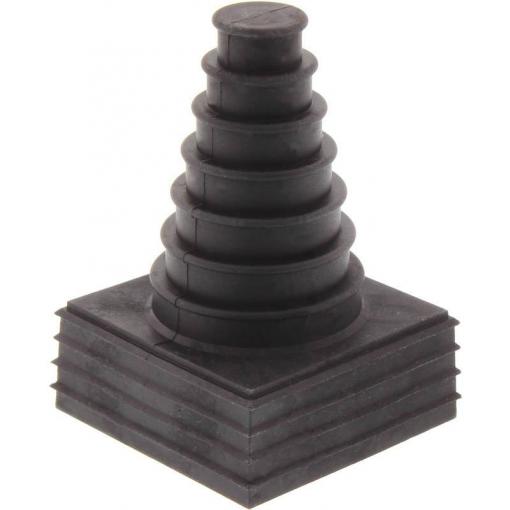 Weidmüller CABTITE CSE 7-24 LRG BK těsnící vložka Průměr svorky (max.) 24 mm TPE sytě černá 10 ks