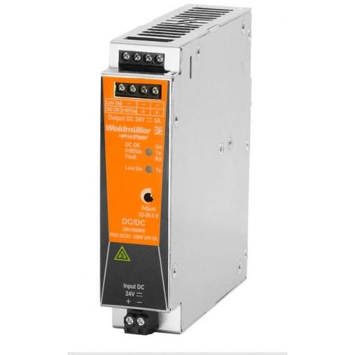 Weidmüller 2001800000 DC/DC měnič napětí 24 V/DC 5 A 120 W Počet výstupů:1 x Obsah 1 ks