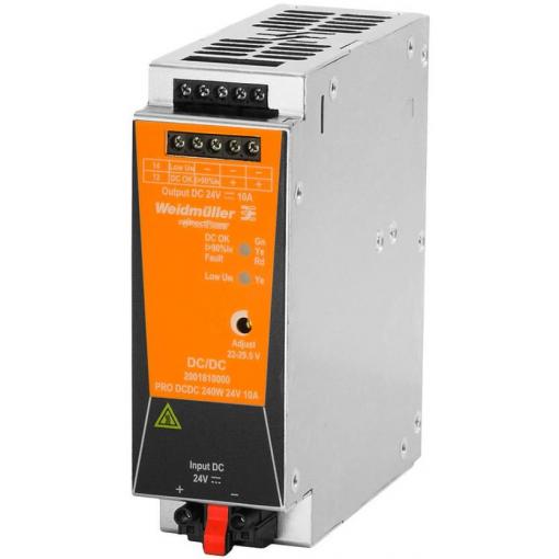 Weidmüller 2001810000 DC/DC měnič napětí 24 V/DC 10 A 240 W Počet výstupů:1 x Obsah 1 ks