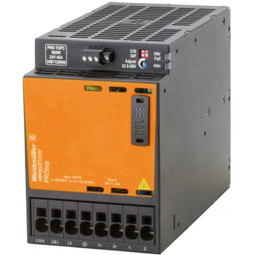 Weidmüller 2467120000 napájecí zdroj 24 V/DC 40 A 960 W Obsah 1 ks