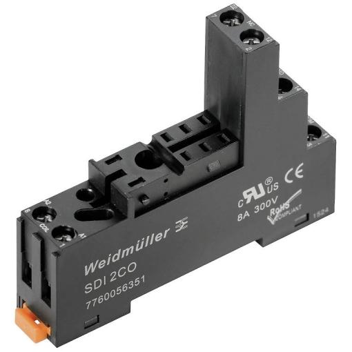 Weidmüller SDI 2CO patice pro relé (š x v) 15.8 mm x 80.2 mm, 10 ks