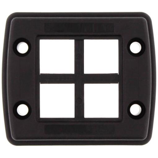 Weidmüller CABTITE FR 4-1 BK SET Rámy polyamid (zesílený skleněným vláknem) sytě černá (Ø x v) 5.5 mm x 70 mm 1 ks