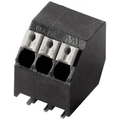 Weidmüller 1473410000 šroubová svorkovnice 1.5 mm² Pólů 10 černá 210 ks