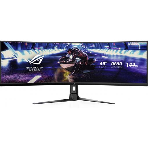 Asus XG49VQ herní monitor 124.5 cm (49 palec)3840 x 1080 Pixel, 32:9, 4 ms, VA LED