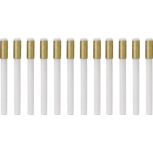 TOOLCRAFT TO-5864073 Náhradní kartáč (skelná vlákna) pro gumu na sklolaminát, vláken, 12 ks, průměr 4 mm Průměr 4 mm 12 ks