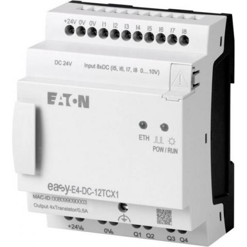 Eaton 197214 EASY-E4-DC-12TCX1 PLC řídicí modul 24 V/DC