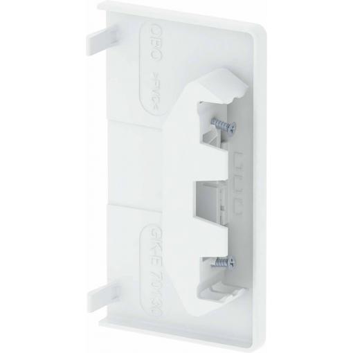 OBO Bettermann 6114280 montážní příslušenství (š x h) 135 mm x 70 mm 1 ks čistě bílá