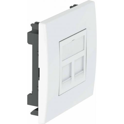 OBO Bettermann 6119492 montážní příslušenství datový technický modul (š x h) 84 mm x 24.3 mm 1 ks bílá