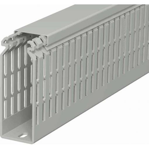 OBO Bettermann 6178435 vodicí lišta (d x š x v) 2000 x 37.5 x 100 mm 1 ks kamenná šedá