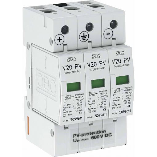 OBO Bettermann 5094605 V20-C 3PH-600 svodič přepětí 20 kA 1 ks