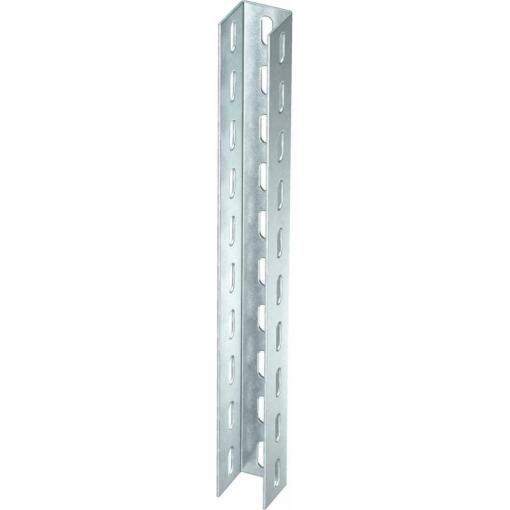 OBO Bettermann 6340938 U-stojina (d x š x v) 500 x 50 x 50 mm 1 ks průhledná