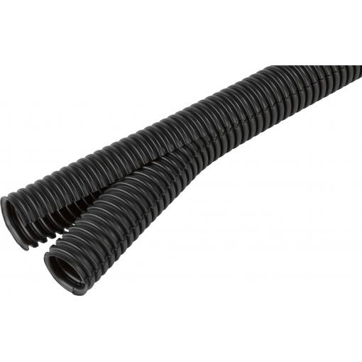 Fränkische Rohrwerke 38400600 Co-flex PP-UV 6 sw ochranný husí krk černá 6.3 mm 50 m