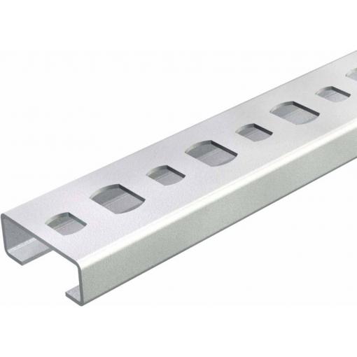 OBO Bettermann 1105906 Profilová lišta (d x š x v) 1000 x 20 x 8 mm 10 ks kov