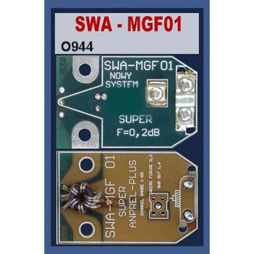 Anténní předzesilovač 300/75 SWA-MGF01 1-68k/20-25dB
