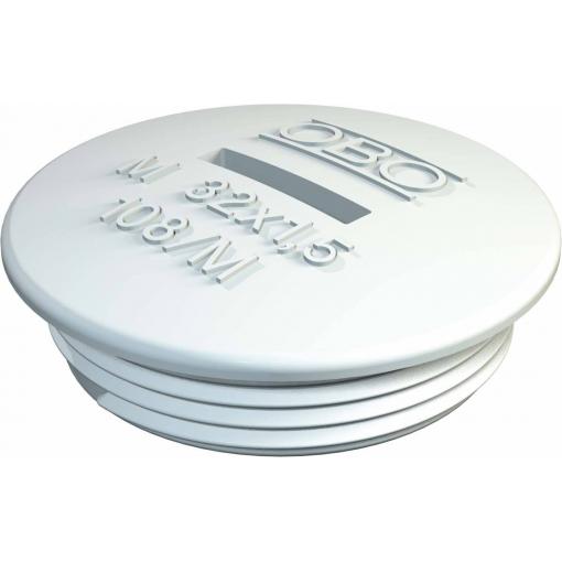OBO Bettermann 2033021 108 M32 PS záslepka PG32 plast světle šedá 1 ks